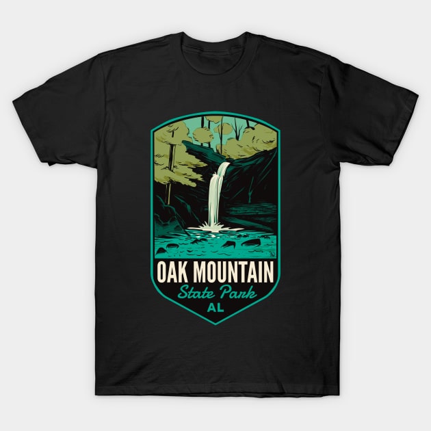 Oak Mountain State Park AL T-Shirt by HalpinDesign